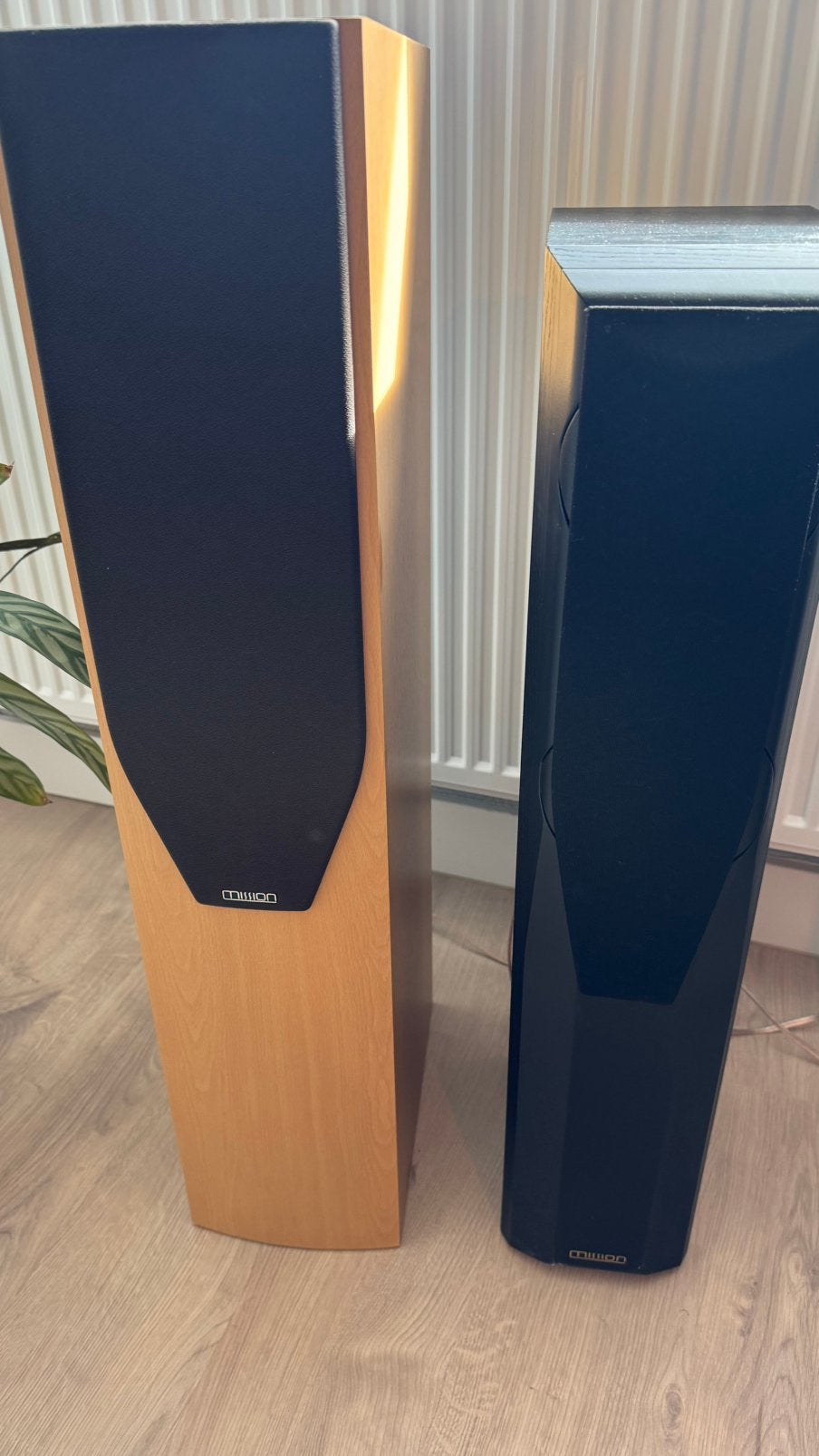 Mission luidsprekers met Denon receiver, AUX-ingang, Zo goed als nieuw, Mission, Surroundset