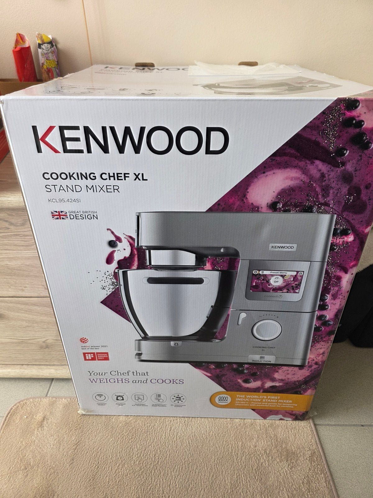 Keukenrobot Kenwood. Nieuwstaat!, Elektronische apparatuur, 4 liter of meer, Nieuw, 3 snelheden of meer, Ophalen of Verzenden