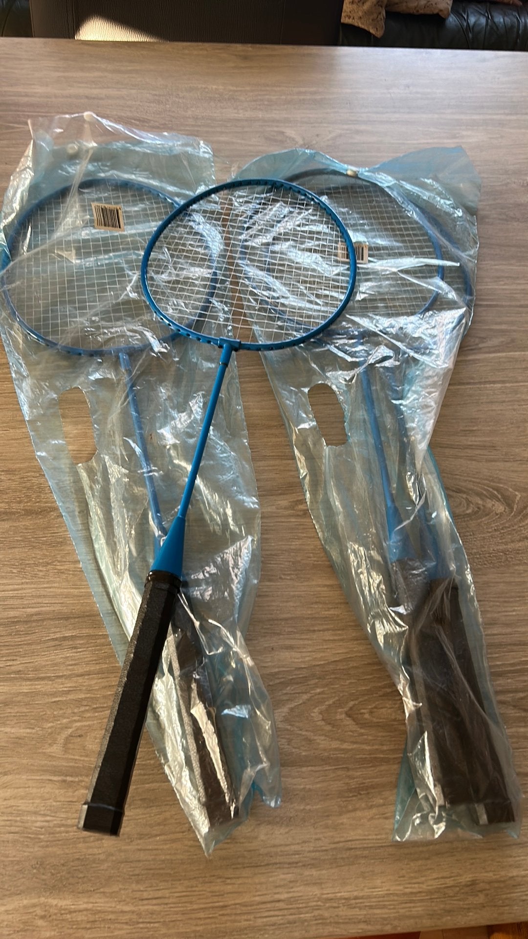 4 badmintonraketten - €5 per raket, Sports & Fitness, Badminton, Enlèvement, Comme neuf