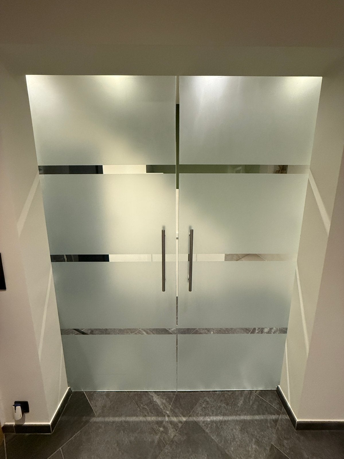 Portes vitrées coulissantes, Doe-het-zelf en Bouw, Ophalen, Gebruikt, 80 tot 100 cm, Binnendeur