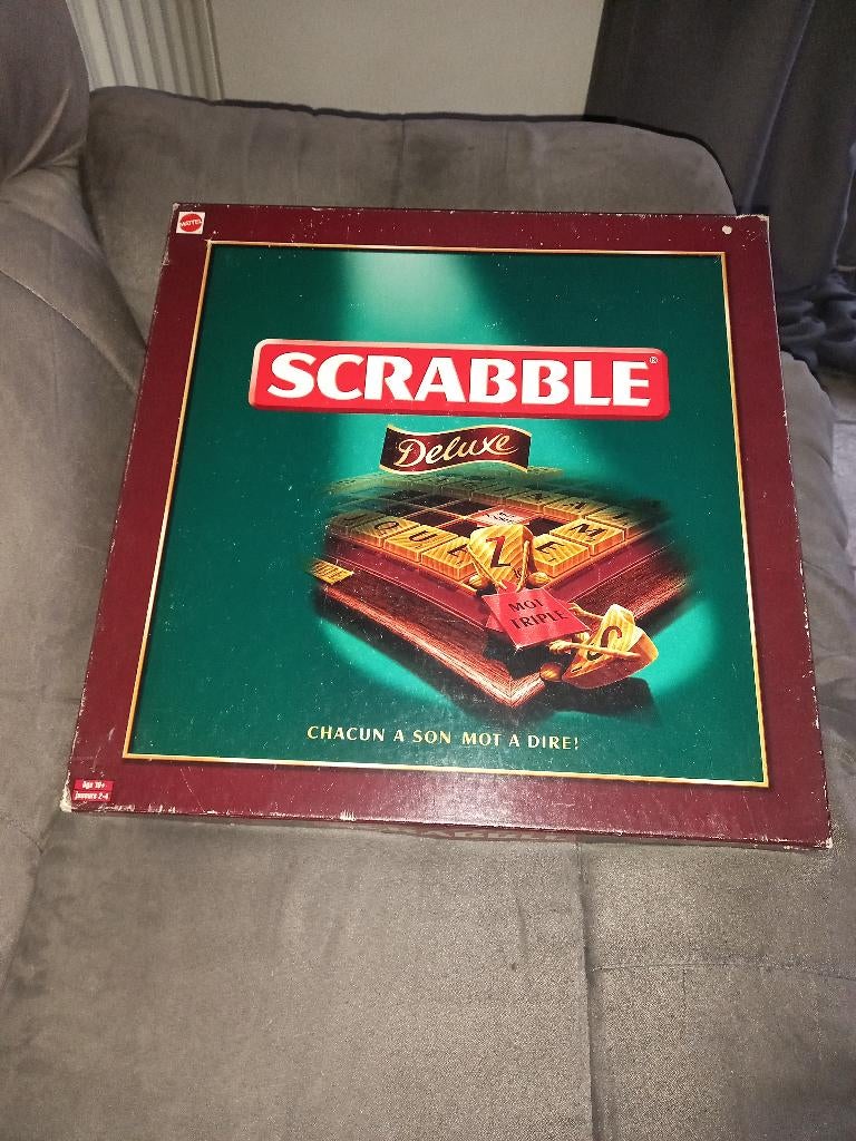 Jeu scrabble deluxe, Enlèvement ou Envoi