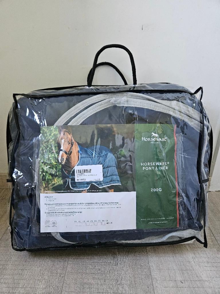 Horseware liner pony 200g, Animaux & Accessoires, Chevaux & Poneys | Couvertures & Couvre-reins, Comme neuf, Couverture, Enlèvement