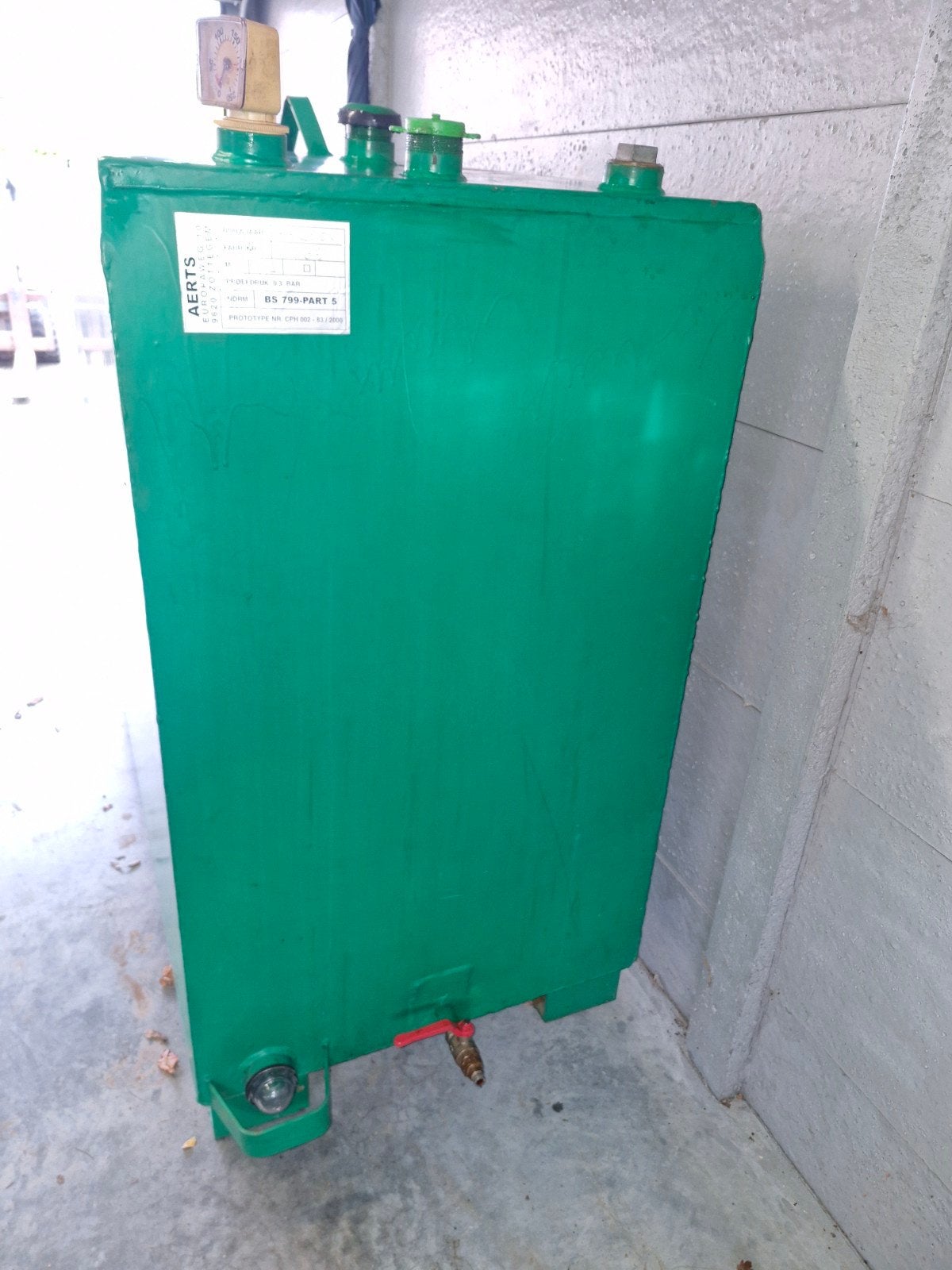 mazouttank dubbelwandige 1200l, Doe-het-zelf en Bouw, Ophalen