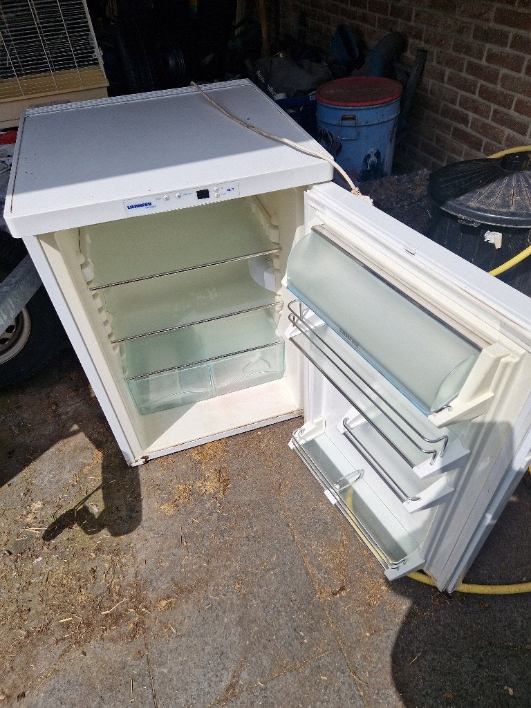 Frigo tafelmodel Liebherr, Ophalen, Minder dan 85 cm, 60 cm of meer, Zonder vriesvak