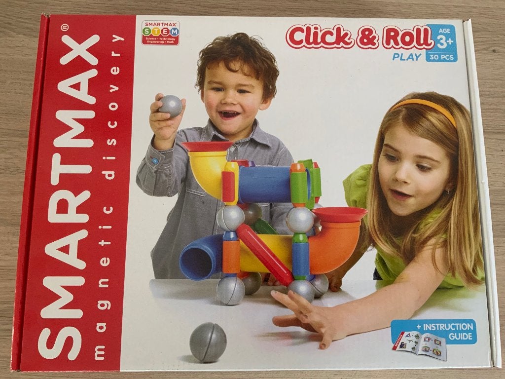 SMARTMAX Click en Roll 30 stukken- COMPLEET, Kinderen en Baby's, Ophalen, Gebruikt