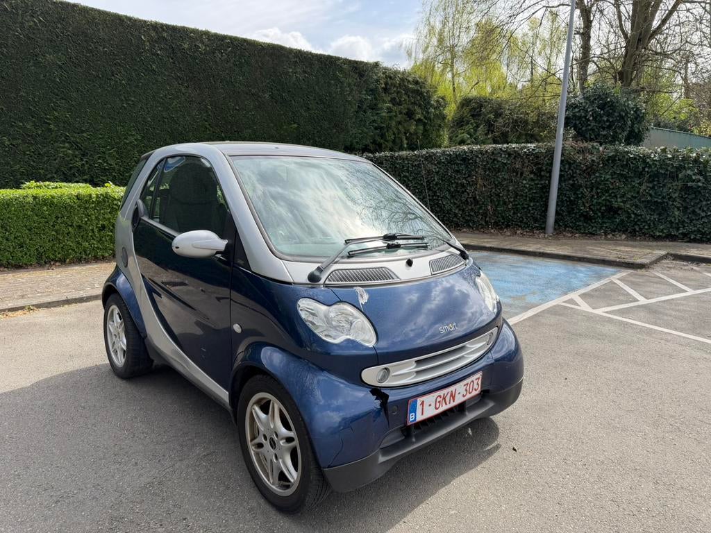 Smart fortwo *** 46.000KM *** CLIM, Auto's, Automaat, Achterwielaandrijving, Blauw, Bedrijf