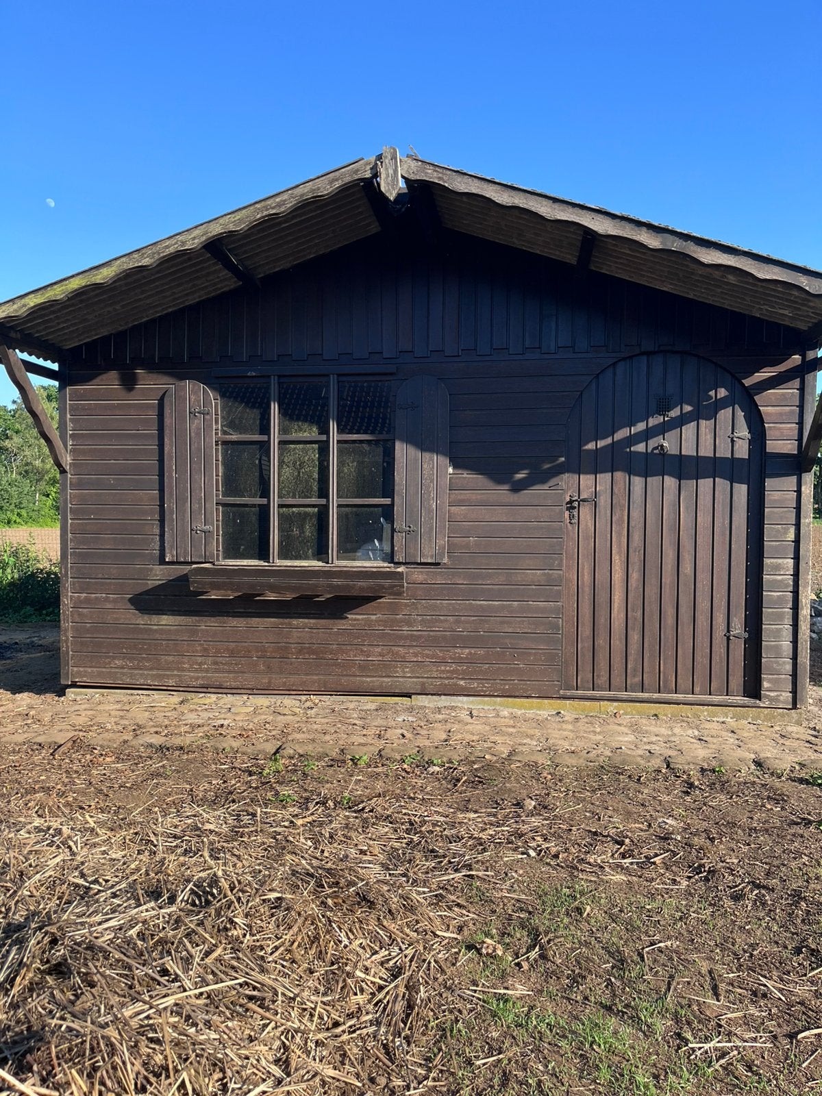 GRATIS TUINHUIS - Zelf af te breken, Ophalen, 200 tot 400 cm, Tuinhuis, Zo goed als nieuw