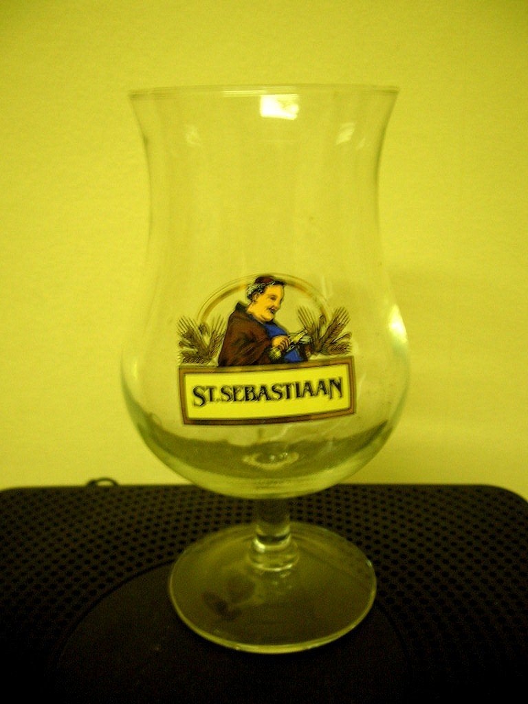 Sint SEBASTIAAN, Verzamelen, Biermerken, Zo goed als nieuw, Glas of Glazen, Ophalen of Verzenden