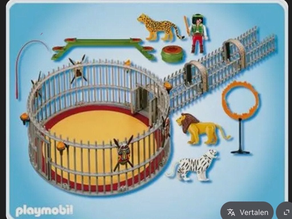 Playmobil roofdierenact, Enlèvement, Utilisé