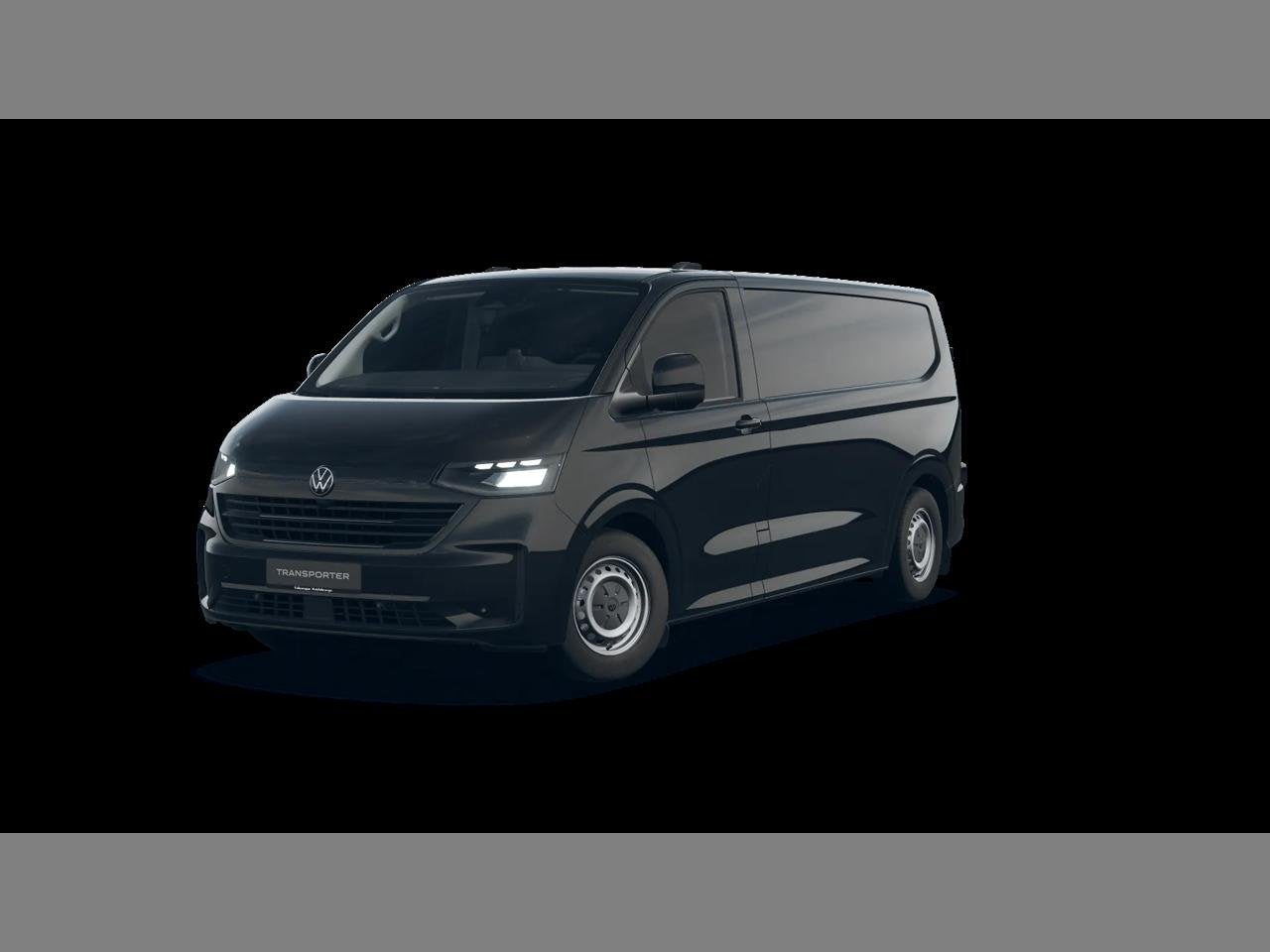 Volkswagen Transporter T7 30 Fourgon Lwb Dsl Transporter 2.0, Auto's, Monovolume, Bi-Xenon koplampen, Zwart, Diesel