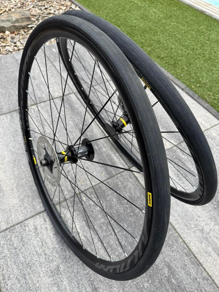 Fietswielen Mavic Aksoum Elite UST, Ophalen, Zo goed als nieuw