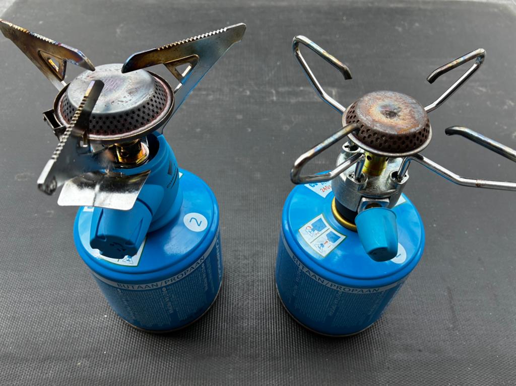 Campingaz Bleuet Mini Kooktoestellen (set van 2), Ophalen, Gebruikt