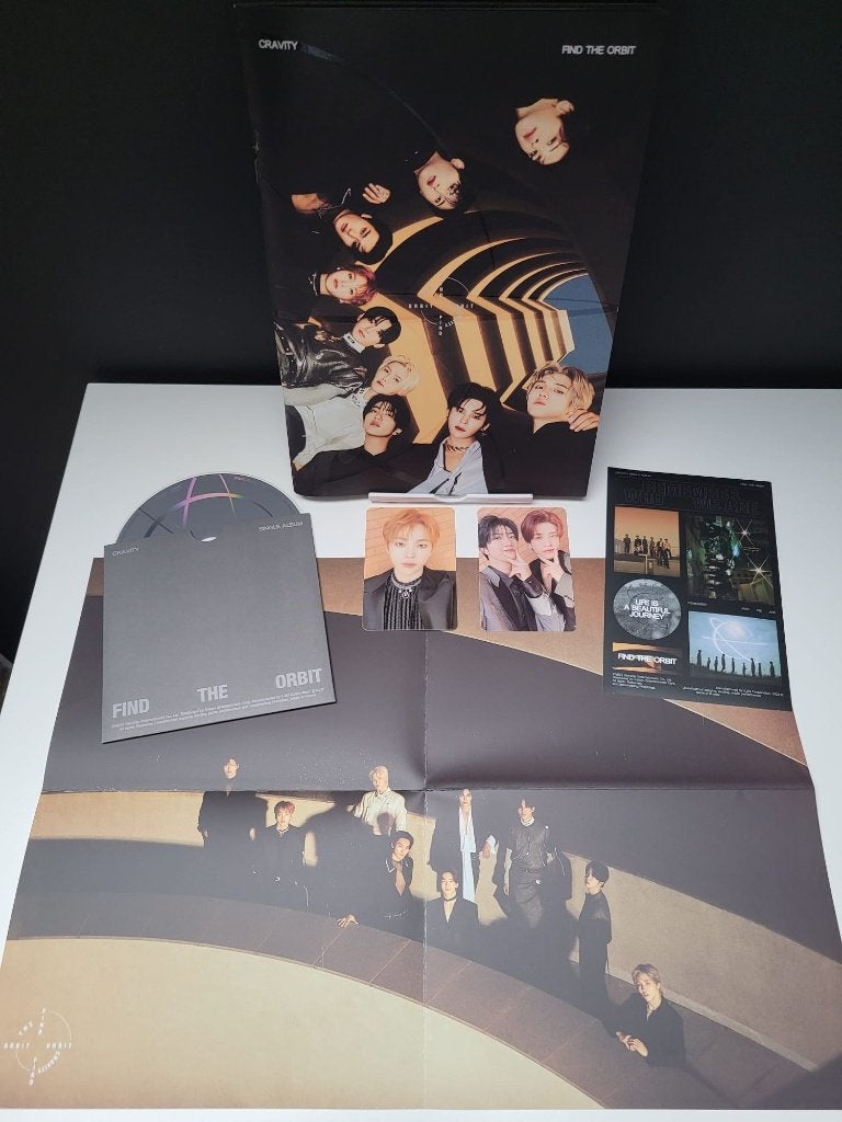 CRAVITY Kpop Album Find The Orbit, Enlèvement ou Envoi, Pop, Comme neuf, Compilation
