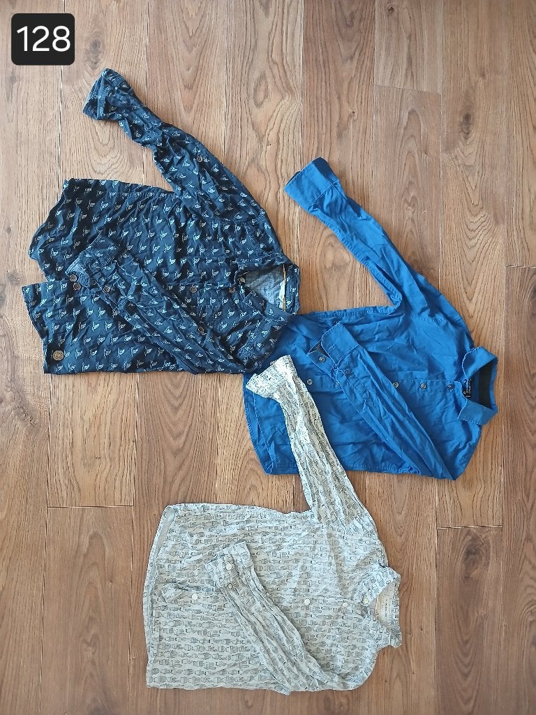 jongenshemden maat 128, Enfants & Bébés, Vêtements enfant | Taille 128, Enlèvement, Comme neuf
