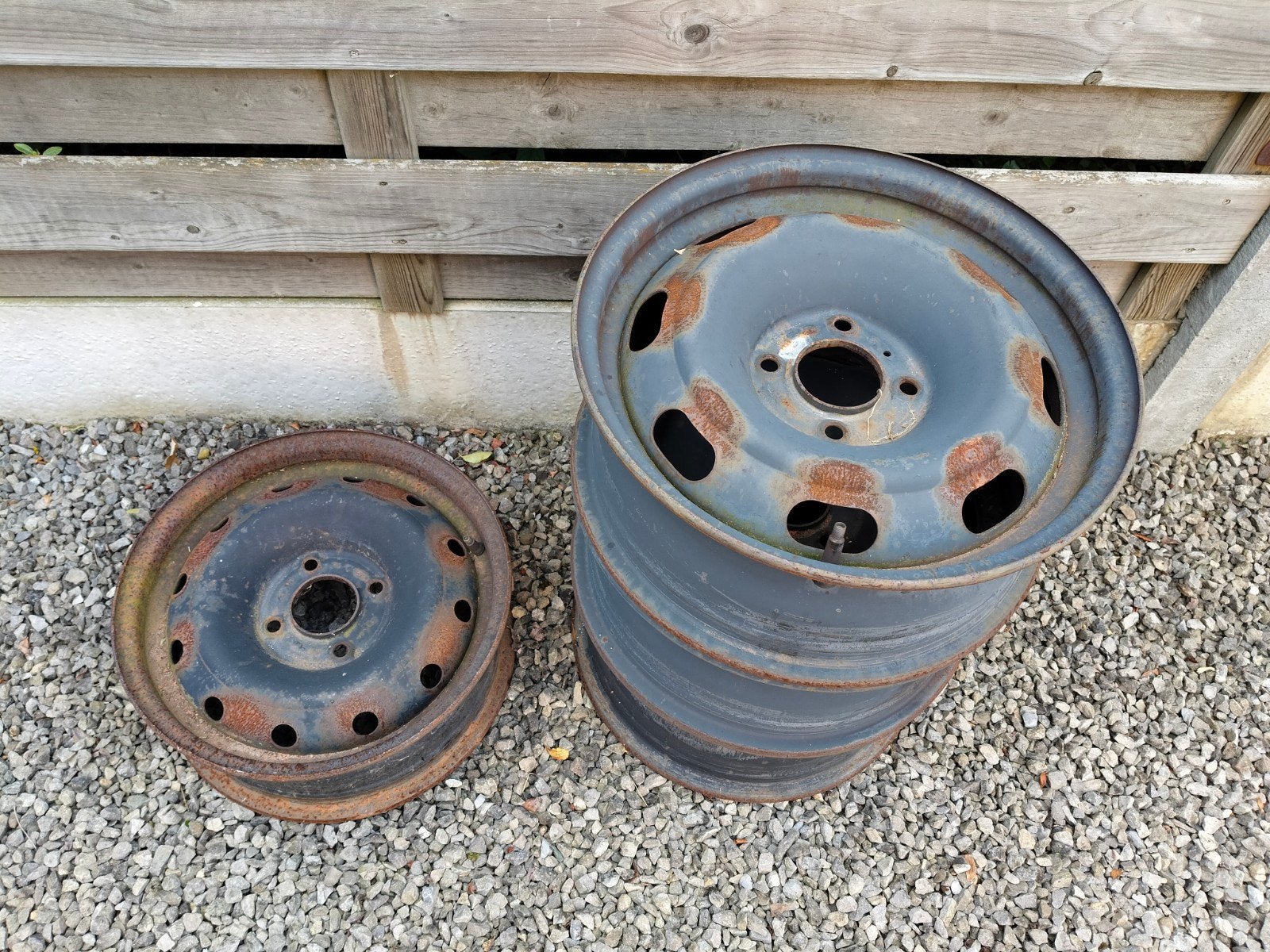 Stalen velgen Peugeot, Auto-onderdelen, Banden en Velgen, Ophalen, Velg(en)