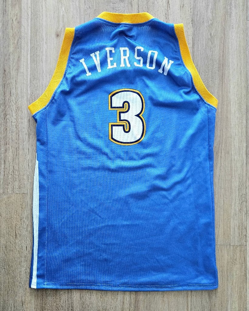 Maillot NBA vintage Iverson des années 1990, Enlèvement ou Envoi, Comme neuf, Vêtements