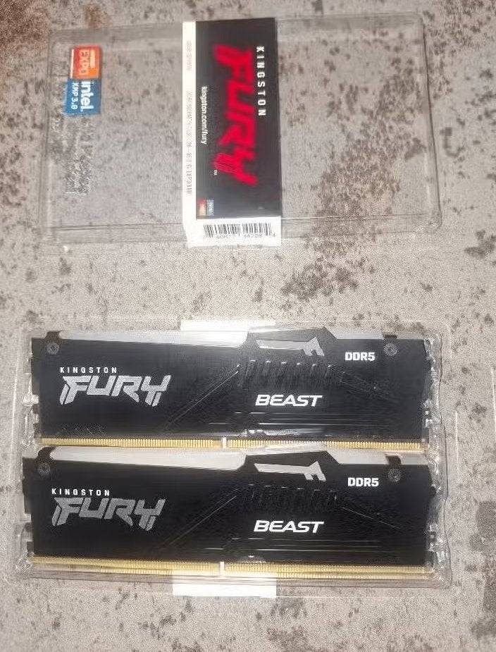 Kit ram DDR5 2x8GB 6000mhz, Informatique & Logiciels, Enlèvement, Comme neuf, Gaming
