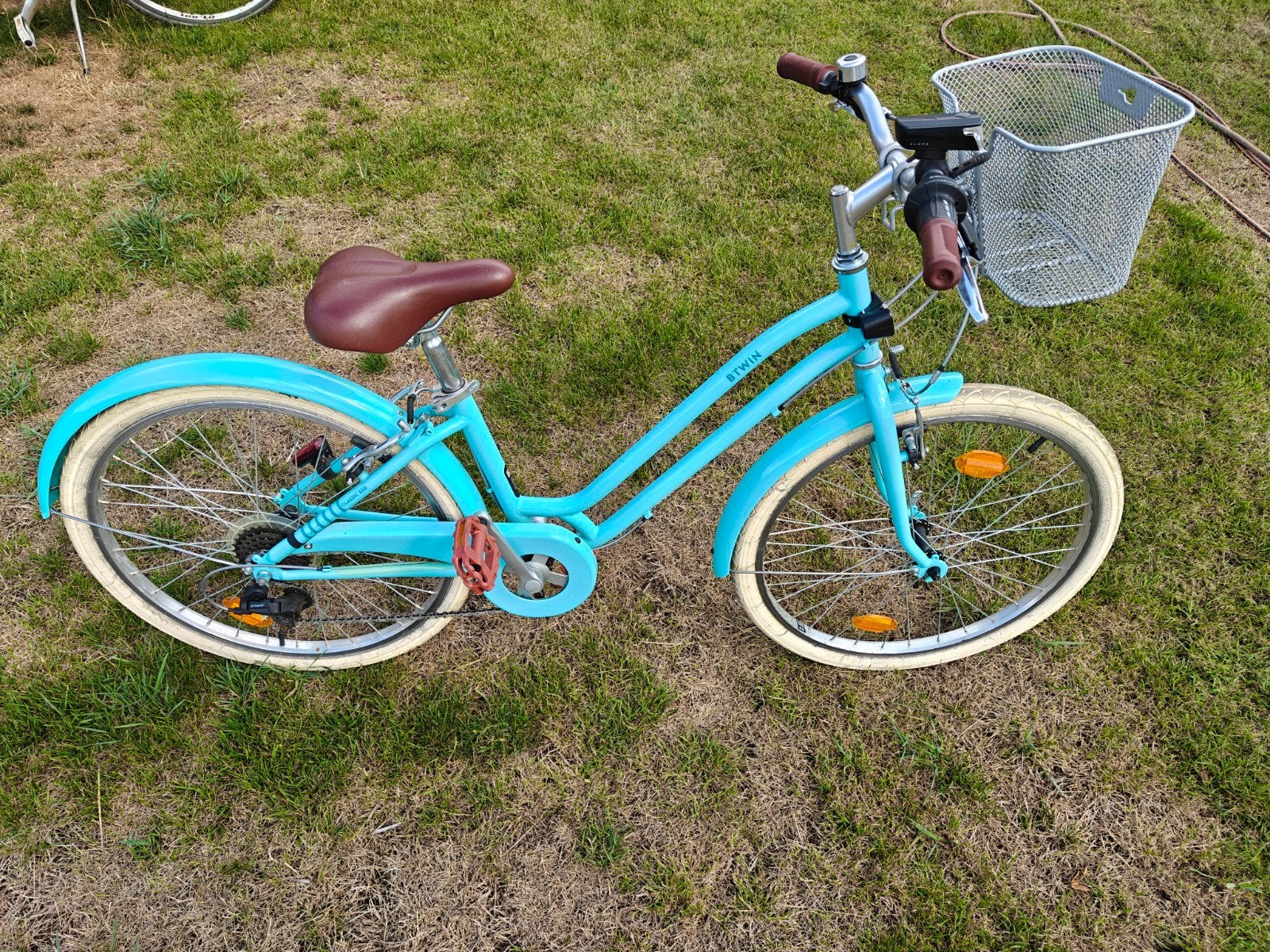 Kinder Fiets 24 inch, Ophalen, Versnellingen, Btwin Decathlon, Gebruikt