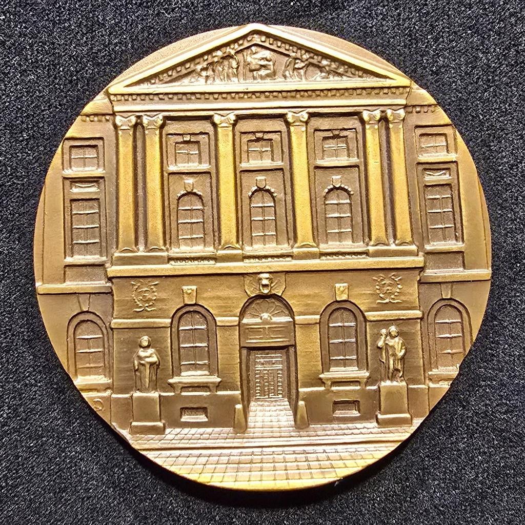 Medaille Koninklijke Militaire School 150 DuTerme Fonson Bel, Ophalen of Verzenden, Brons