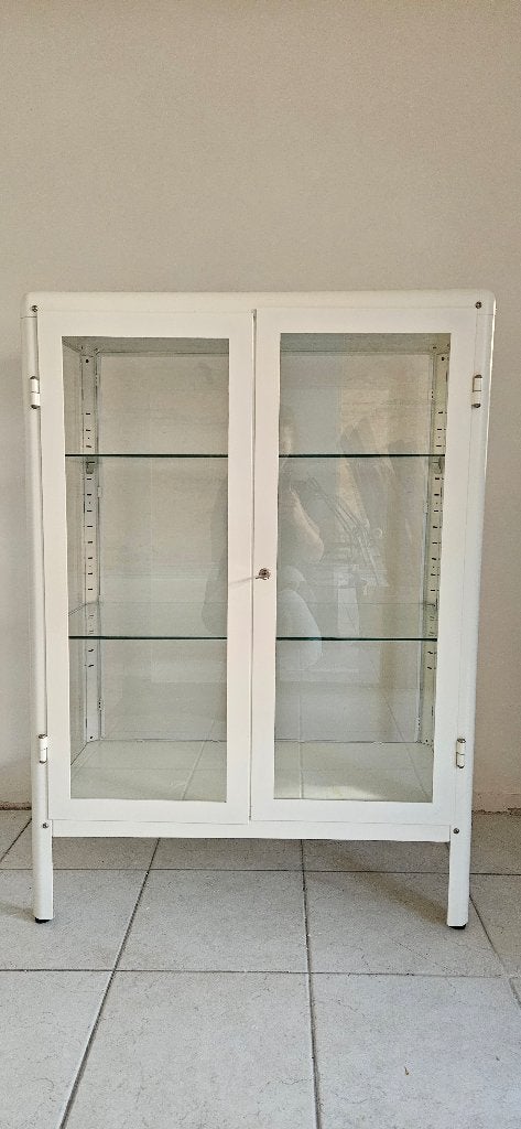 Vitrine kast, Maison & Meubles, Armoires | Vitrines, 25 à 50 cm, Avec porte(s), Enlèvement, Utilisé