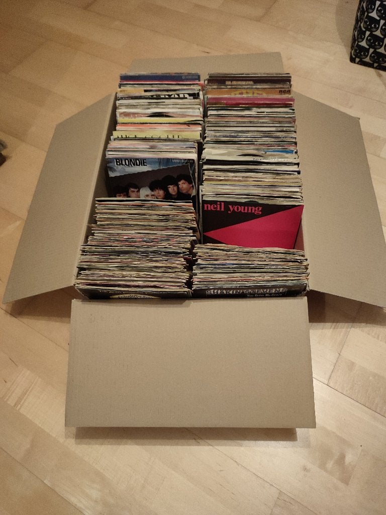Heel mooie verzameling vinyl singles, Cd's en Dvd's, Ophalen, Pop