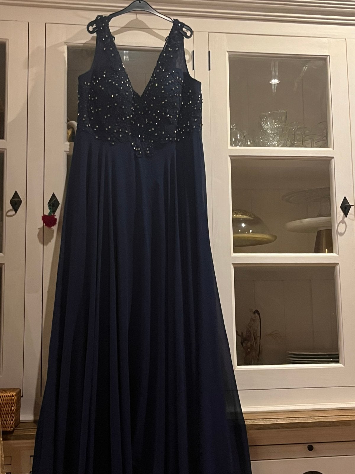 Robe de soiree portee 1 fois, Taille 42/44 (L), Robe de gala, Enlèvement ou Envoi, Comme neuf