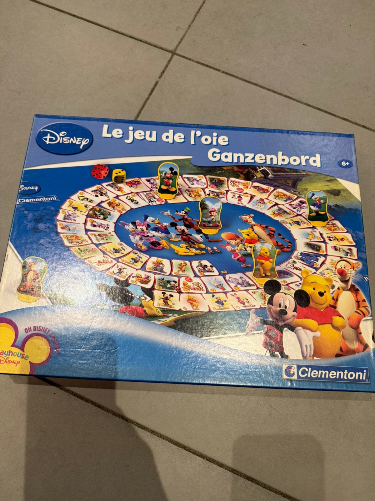 Ganzenbord, Hobby en Vrije tijd, Ophalen of Verzenden, Zo goed als nieuw