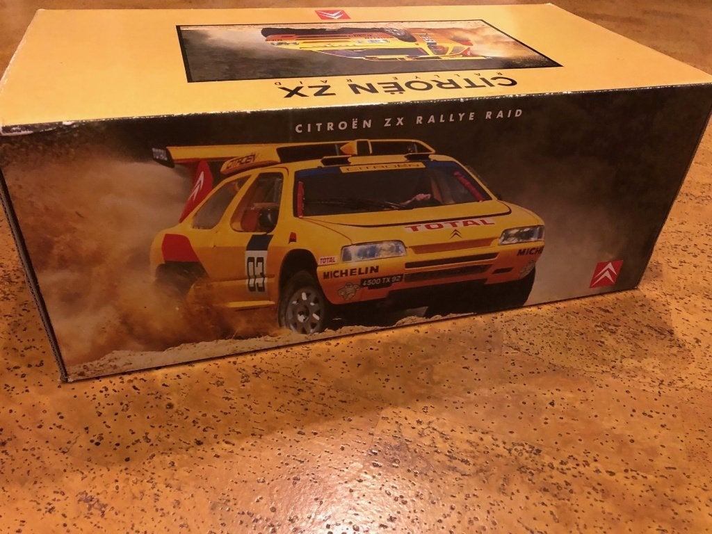 Miniatuur Solido 1/18 Citroën ZX Rally Raid, Ophalen of Verzenden, Nieuw, Auto, Solido