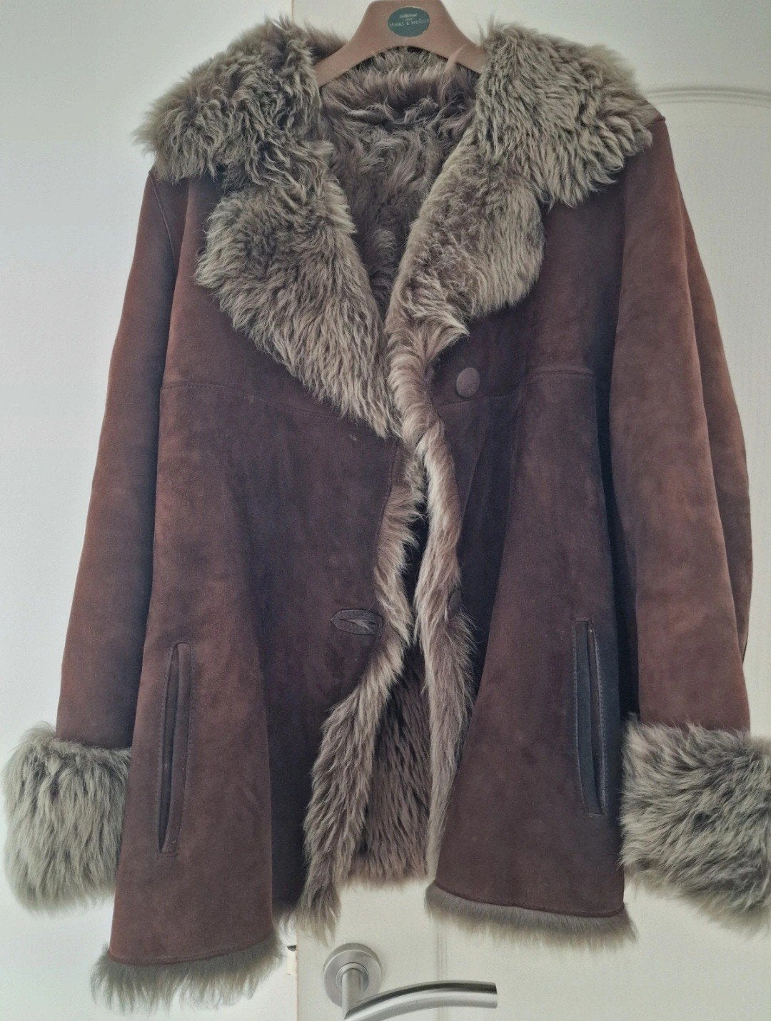 Vintage jas Lamon-Nuytens, Kleding | Dames, Bruin, Lamon-nuytens, Gedragen, Ophalen