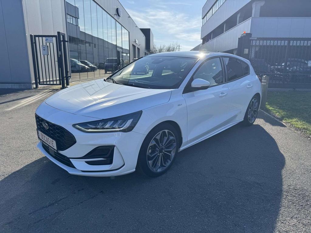 Ford Focus ST-Line X EcoBoost mHEV  *61248 OC0650, Focus, Wit, Parkeersensor, 999 cc