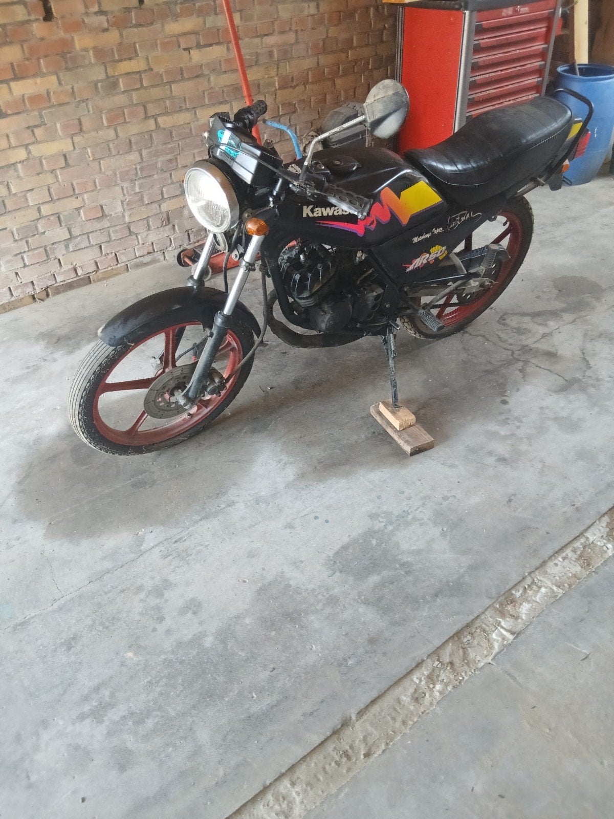 moto a remettre en état, Enlèvement, Utilisé