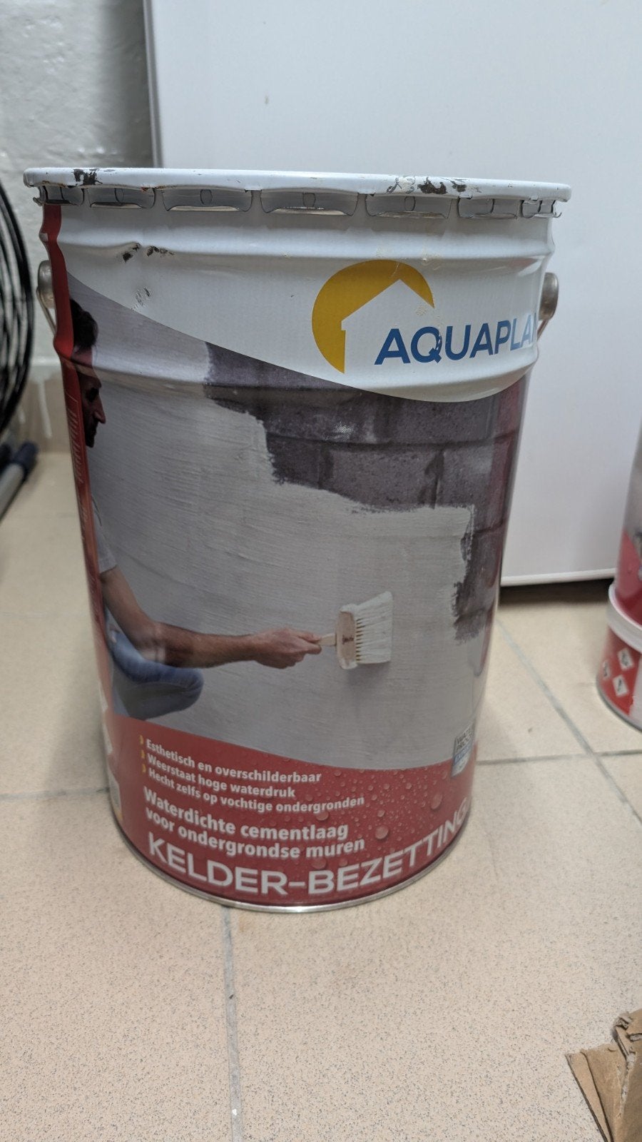Aquaplan Kelder-Bezetting, Ophalen