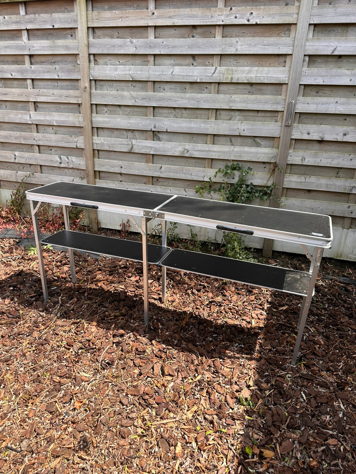 Plooitafel, Tuin en Terras, Ophalen, Gebruikt