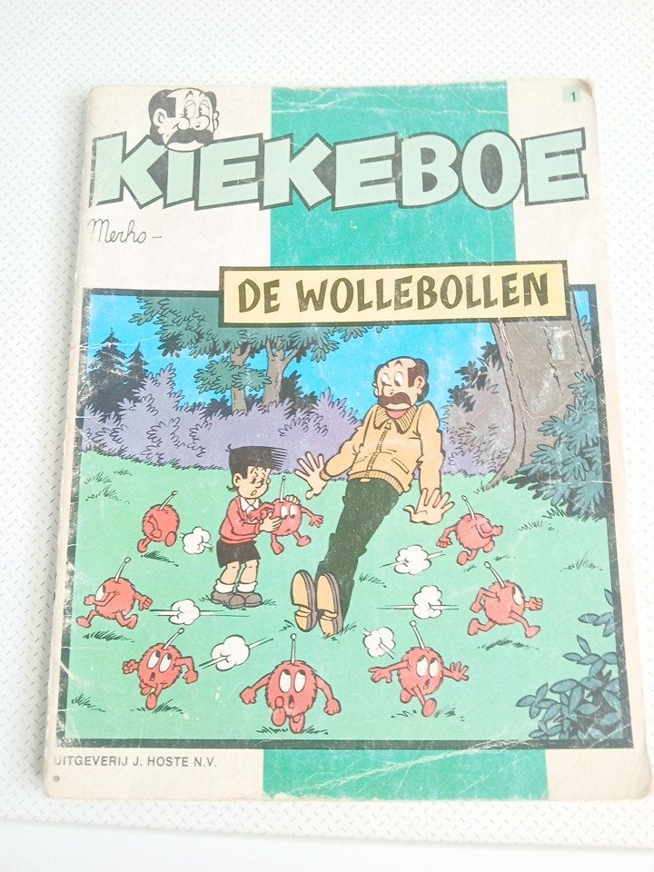 KIEKEBOE DE WOLLEBOLLEN, Boeken, Ophalen