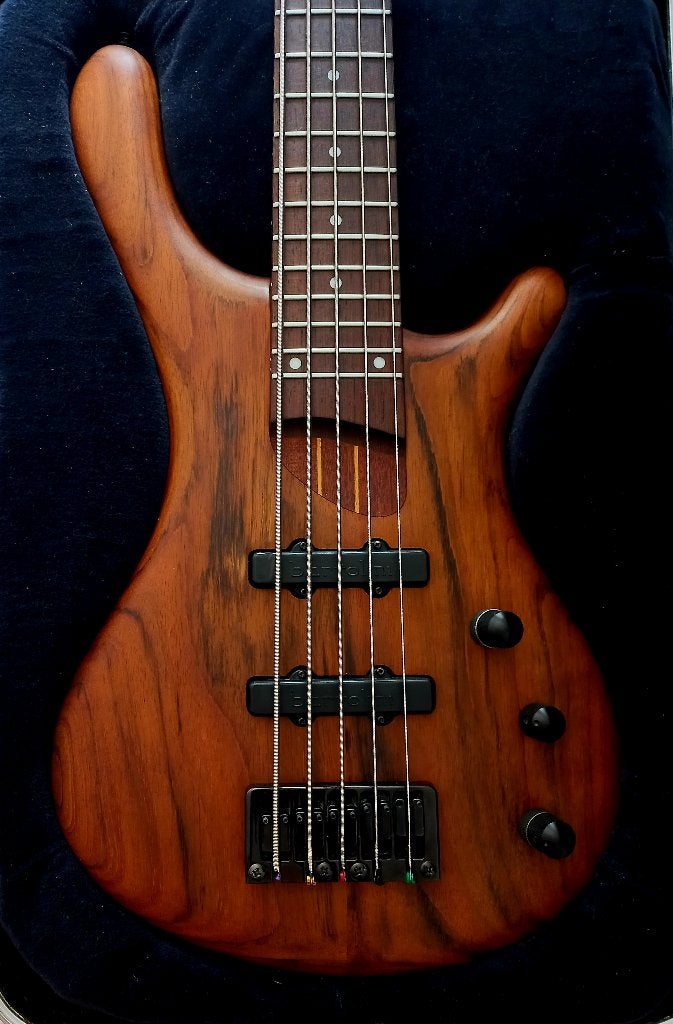 Mayones BE-5 Exotic 5 string + Hardcase, Muziek en Instrumenten, Snaarinstrumenten | Gitaren | Bas, Verzenden, Gebruikt, Elektrisch