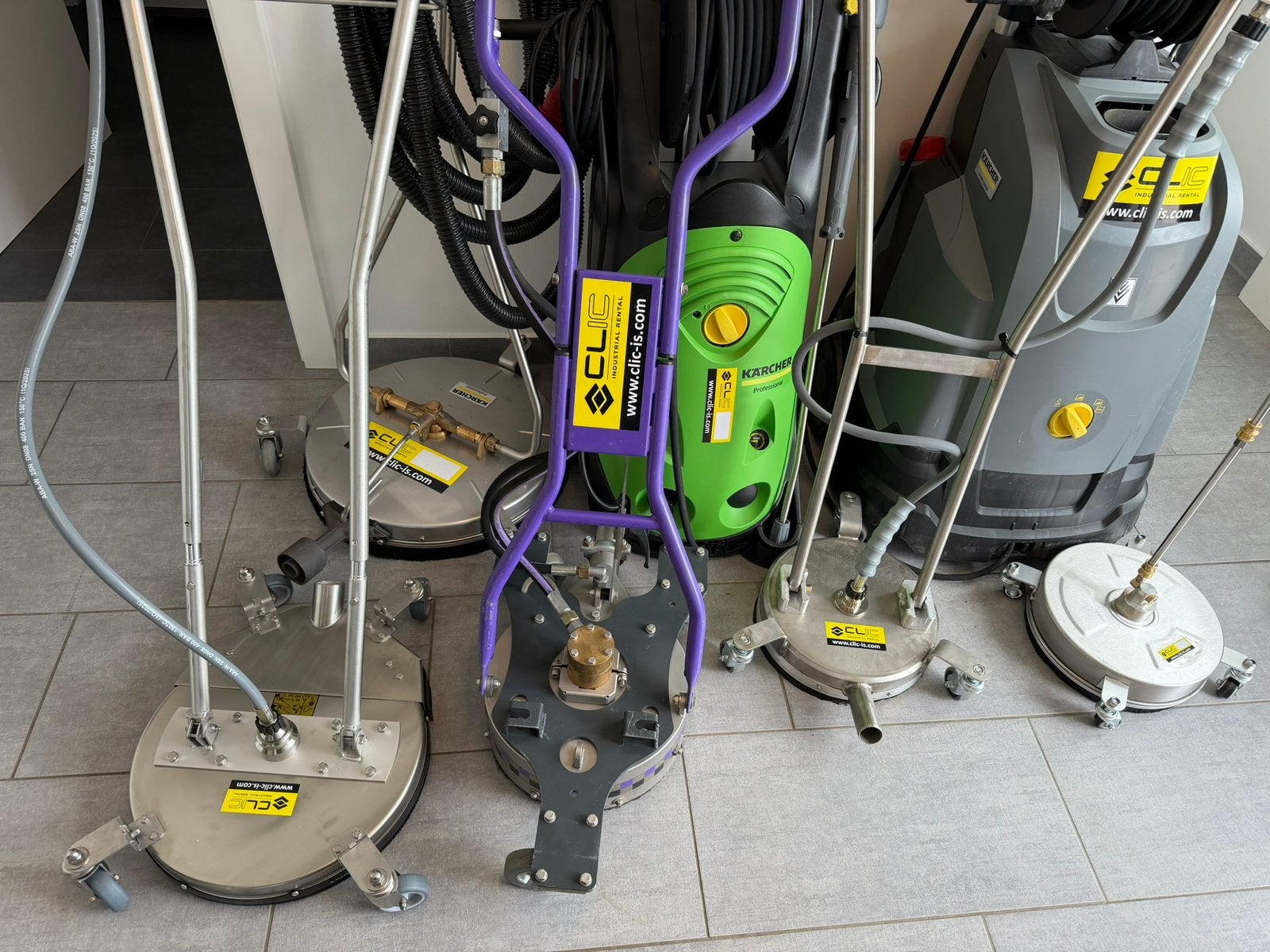 Vloerreiniger Terrasreiniger Hogedrukreiniging, Enlèvement ou Envoi, Comme neuf, Autres types