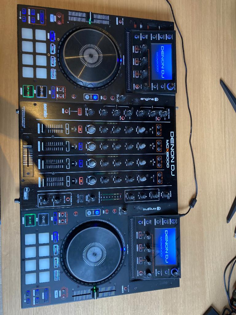 Denon DJ MCX8000 + Pioneer S-DJ50X monitors, Muziek en Instrumenten, Dj-sets en Draaitafels, Zo goed als nieuw, Dj-set, Pioneer