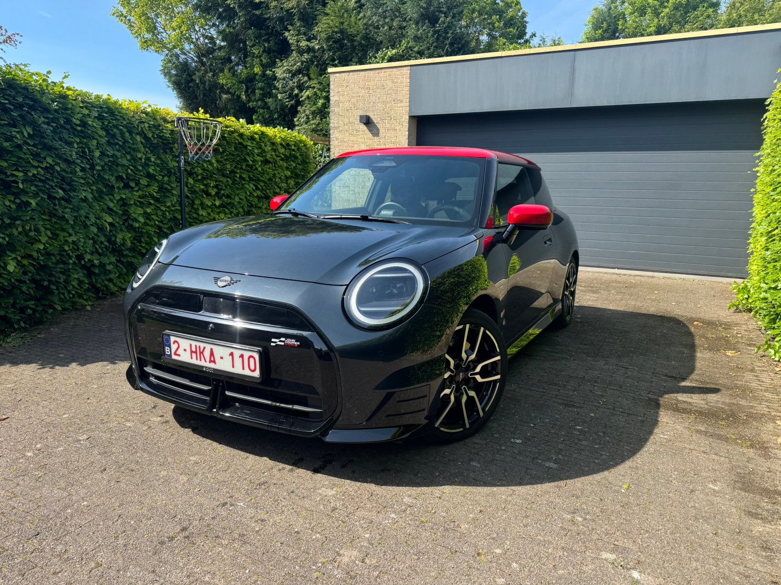 Mini Cooper SE. JCW met XL pakket. Alle mogelijke opties!!!, Auto's, Zwart, Lichtsensor, Leder, Elektrisch