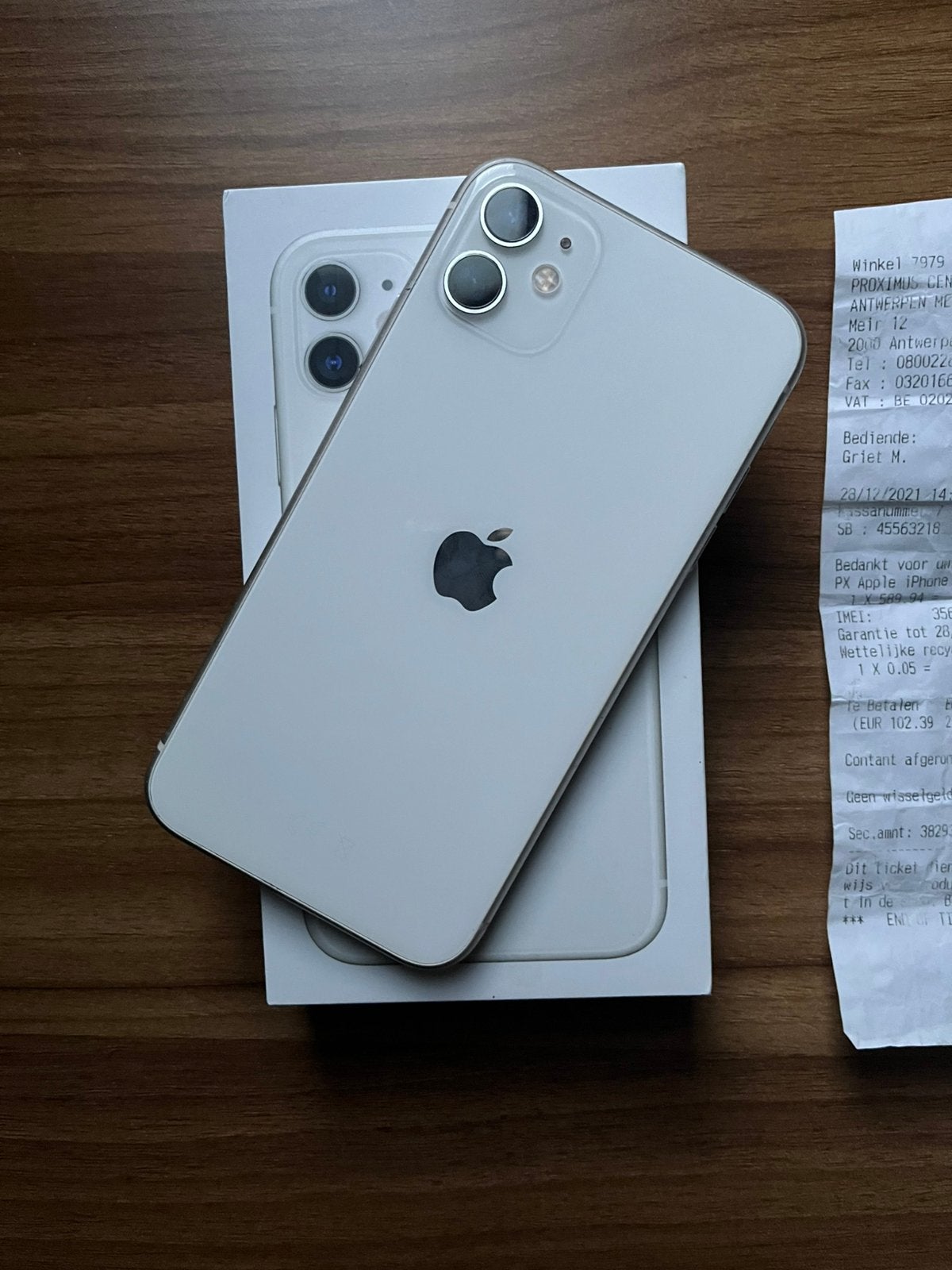 Iphone 11 64gb, Telecommunicatie, Ophalen, Zo goed als nieuw, Wit, IPhone 11