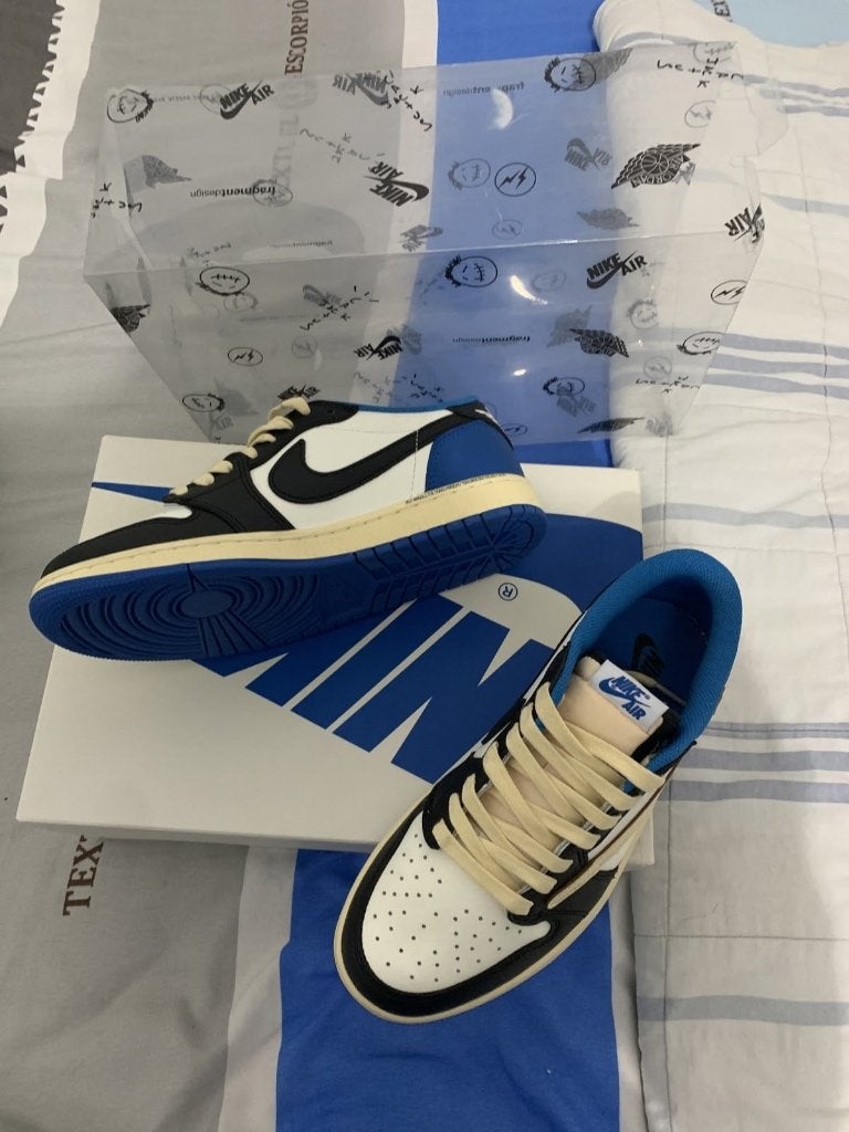 nike travis scott blue, Neuf, Enlèvement ou Envoi, Nike, Bleu
