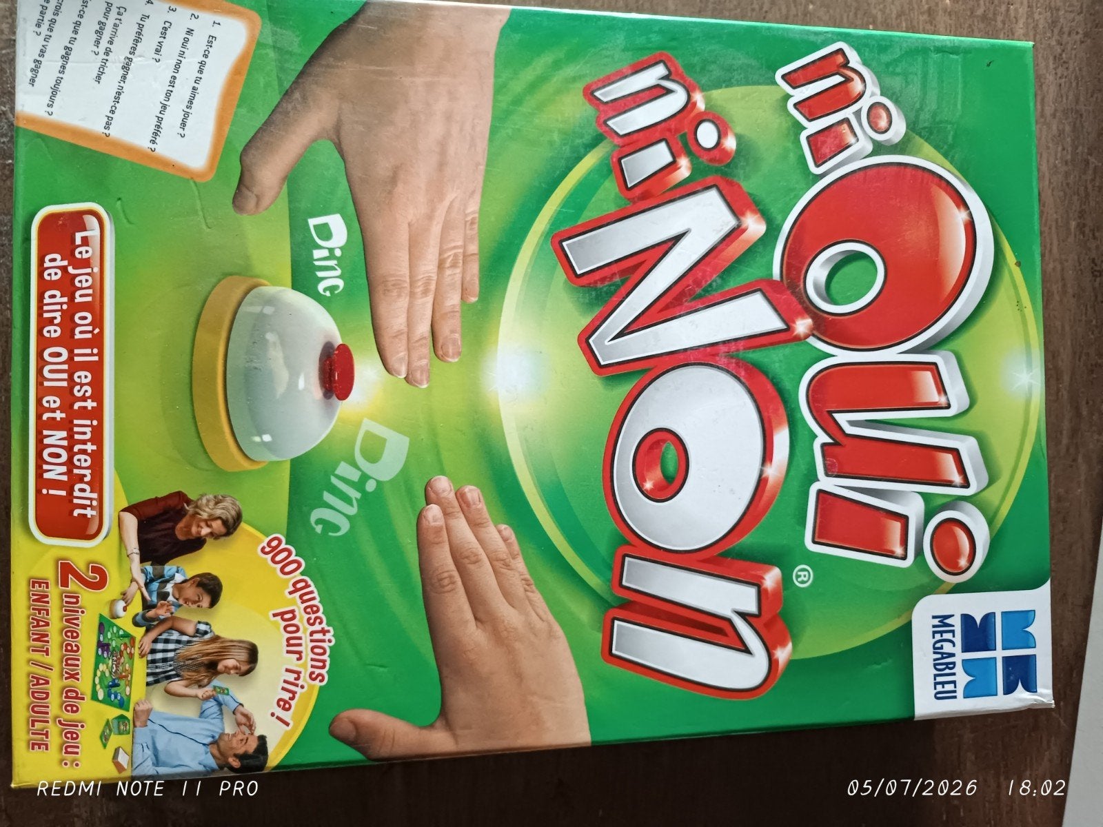 Ni oui Ni non, le jeu où il est interdit de dire OUI et NON, Hobby & Loisirs créatifs, Enlèvement