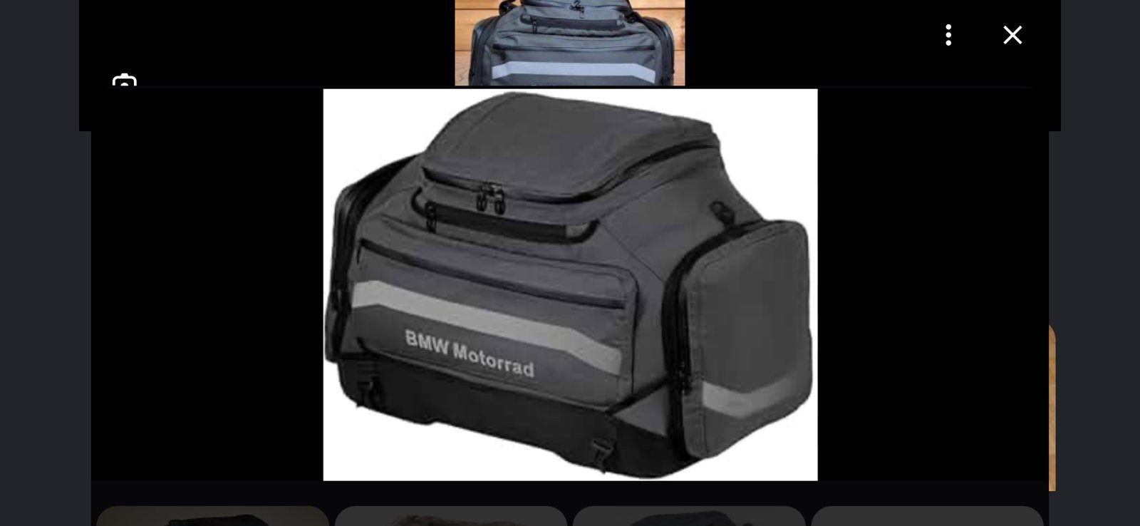 BMW Soft bag groot, Motoren, Ophalen, Zo goed als nieuw