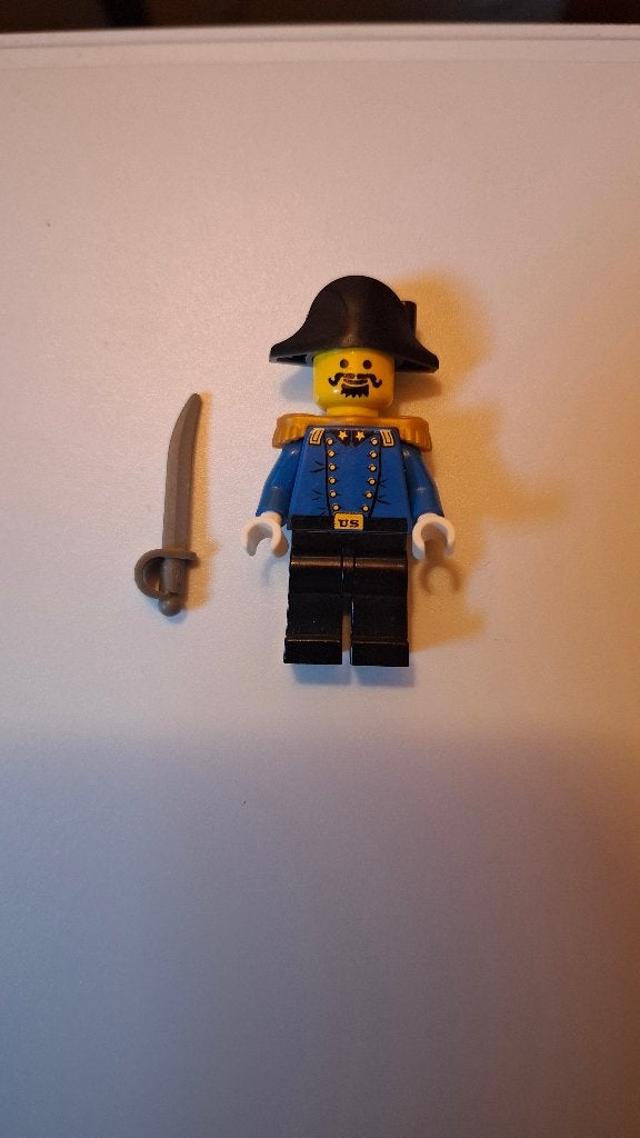Lego minifig cavalry general, Ophalen, Gebruikt, Lego