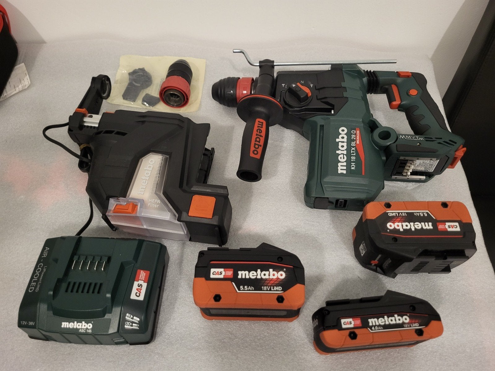 Marteau piqueur Metabo, Enlèvement, Comme neuf