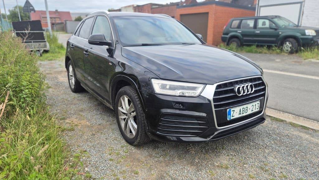 Audi Q3 S-Line Euro 6b/0470505042, Auto's, Automaat, Euro 6, Bedrijf, Panoramadak