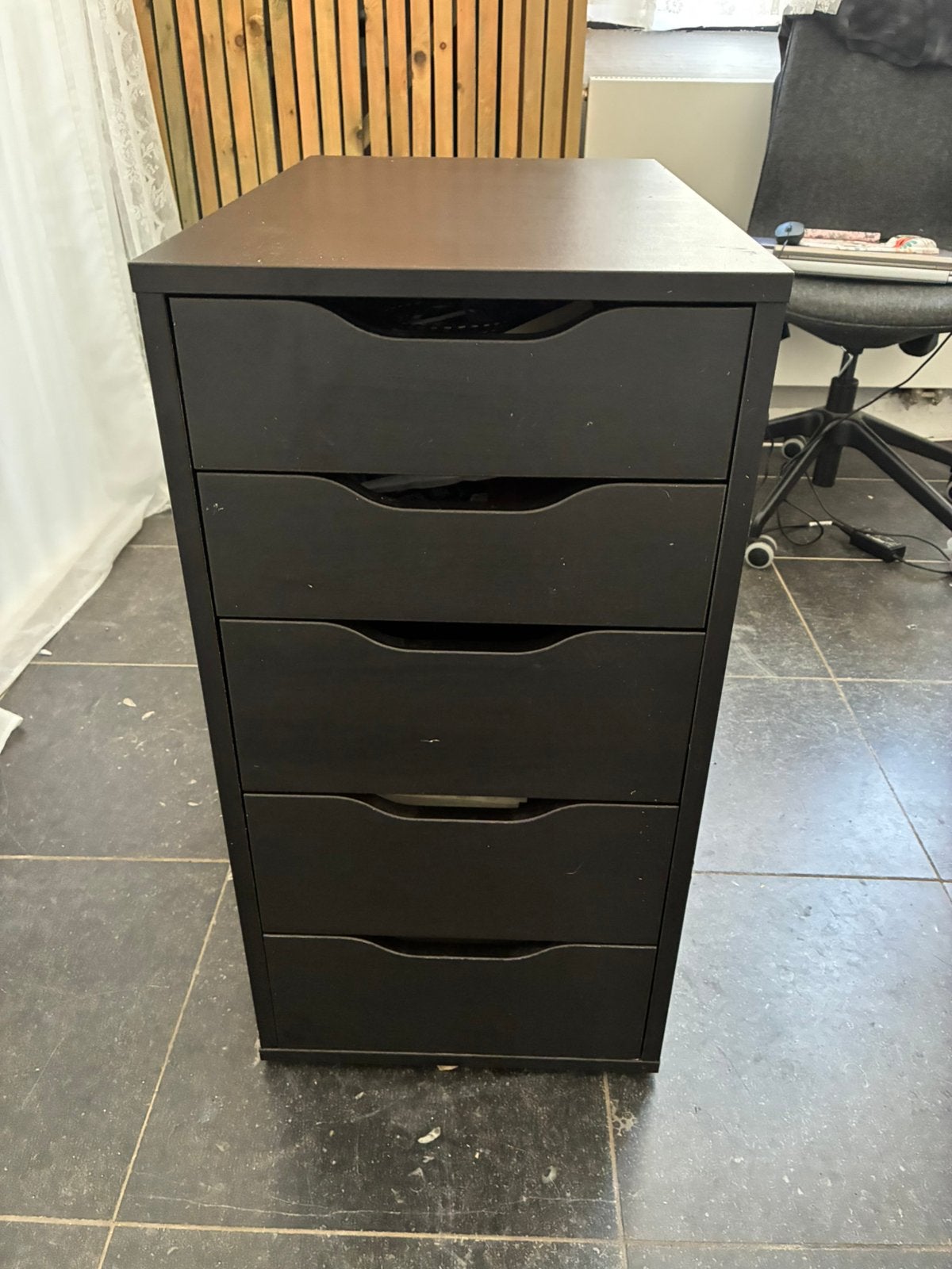Meuble à tiroirs Ikea pour bureau, Maison & Meubles, 5 tiroirs ou plus, Moins de 100 cm, Enlèvement, Utilisé