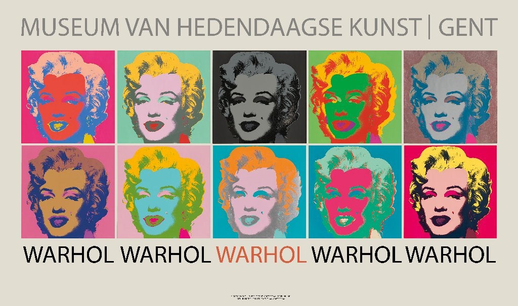 Affiche Andy Warhol Marilyn, Ophalen of Verzenden