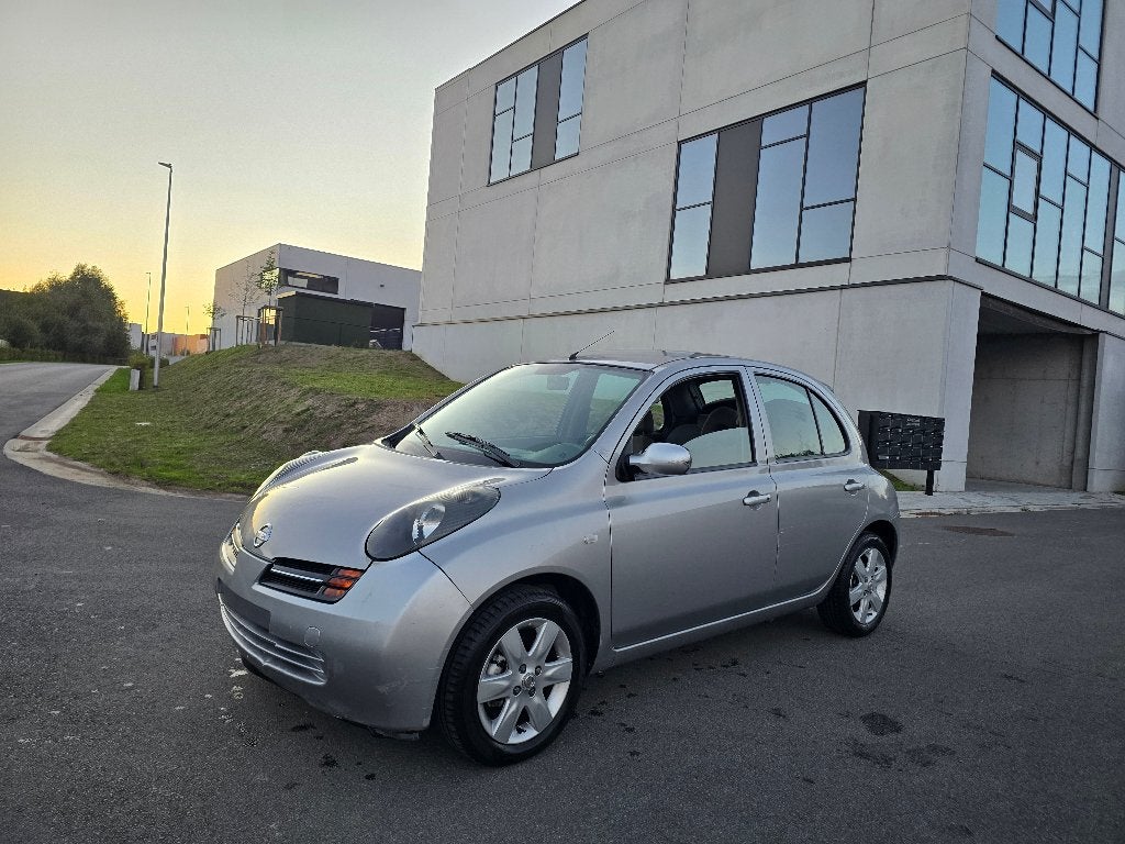Nissan Micra 1.2i - 94 000km - 04/2003 - 1ste eigenaar, Autos, Nissan, Argent ou Gris, Achat, 4 portes, Entreprise