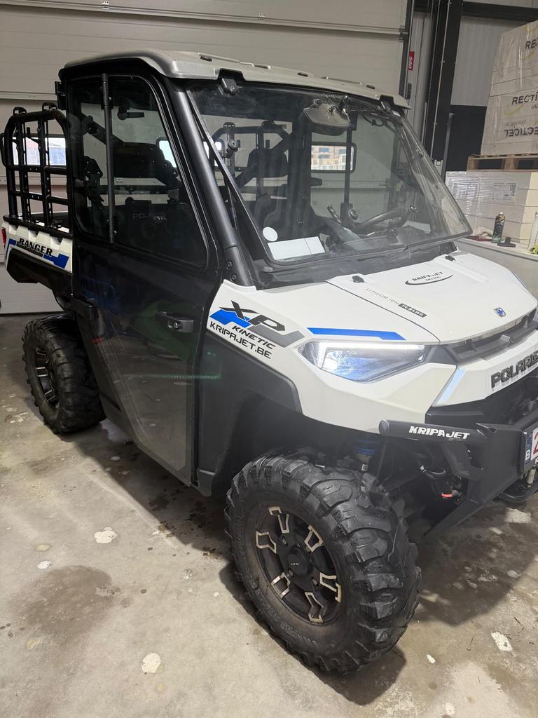 Polaris Ranger Kinetic – 100% elektrisch, 110 pk, Motoren, 0 cc, Meer dan 35 kW