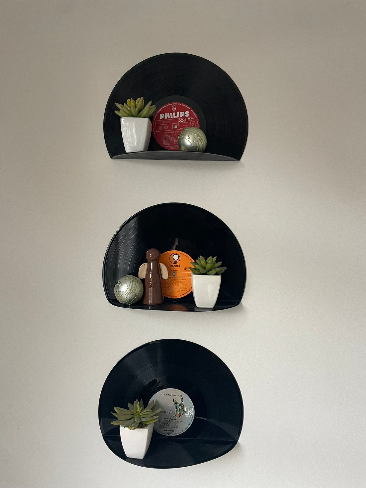 Vinyl wall shelf, Ophalen of Verzenden, Zo goed als nieuw